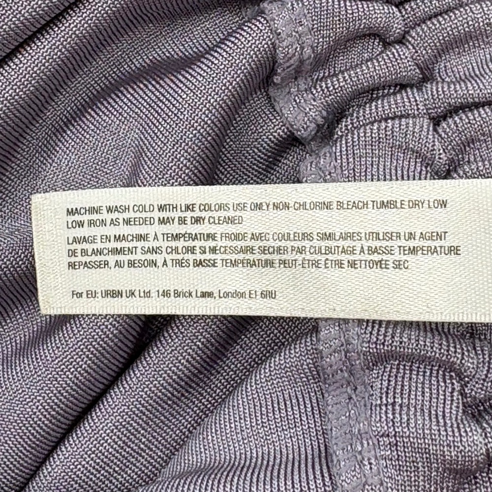 Intimately‎ Free People Meant To Be Ruched Bodysuit Women M Mauve Square Neck - Picture 10 of 14